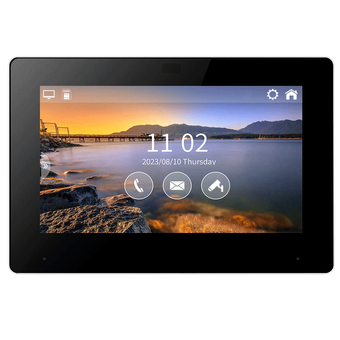 تاچ پنل نمیه هوشمند 10 اینچ اینترکام