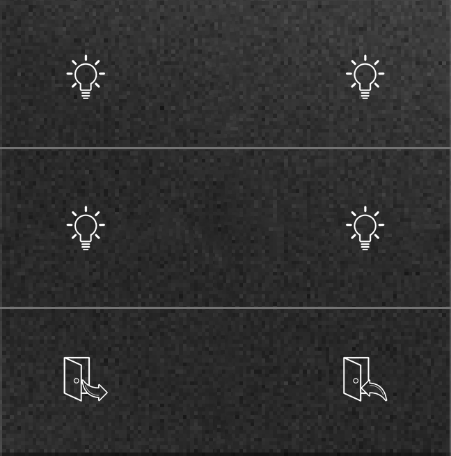 کلید سناریو هوشمند فشاری لوکس (خانه هوشمند باستک)